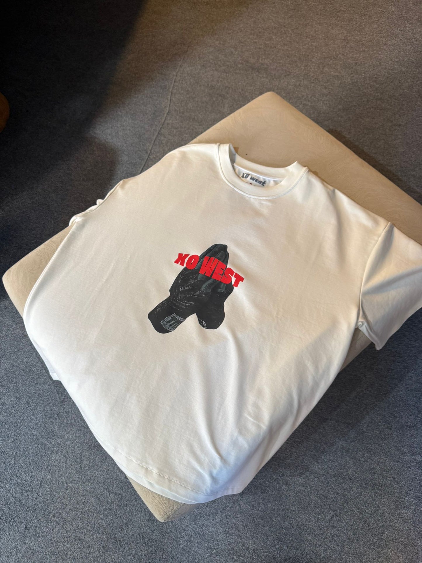 Boksör T-shirt Beyaz
