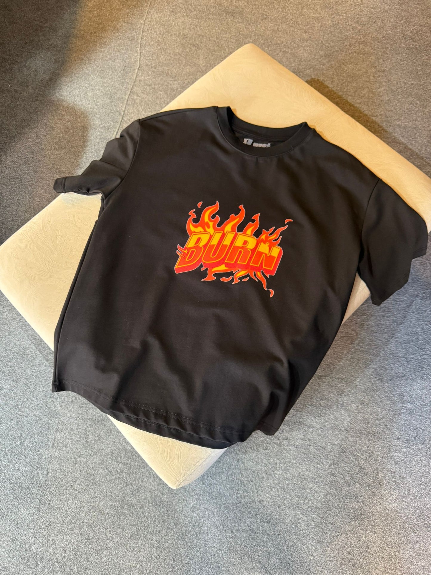 Burn T-shirt Siyah