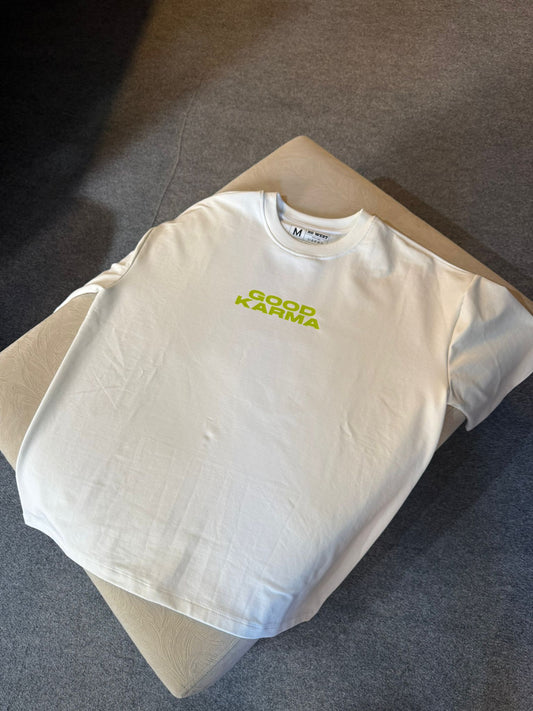Good Karma T-shirt Beyaz