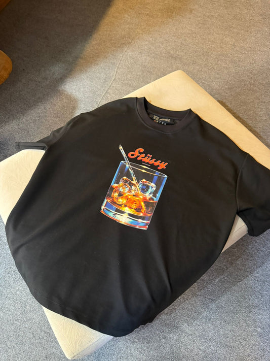 Stussy T-shirt siyah