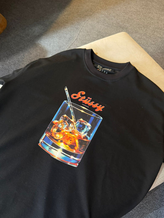 Stussy T-shirt siyah