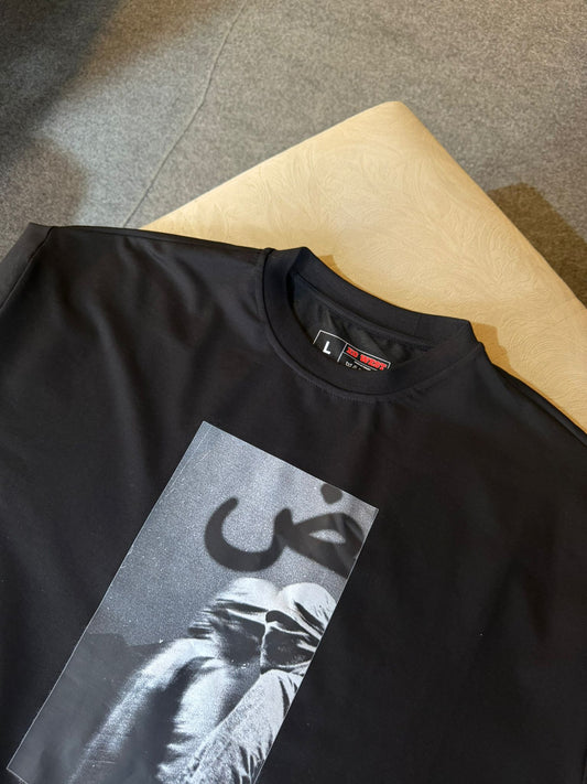 Arapça Yazılı T-shirt Siyah