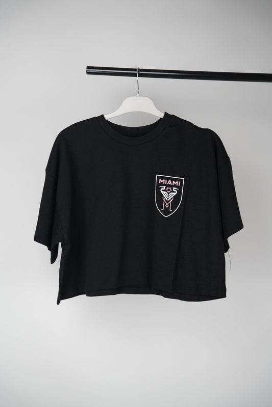 Crop Siyah T-shirt