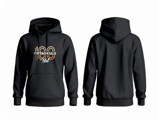 100. Yıl Ortaokulu Kapüşonlu Sweat